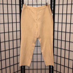 INC Silk & Linen Ankle Pants Size 10